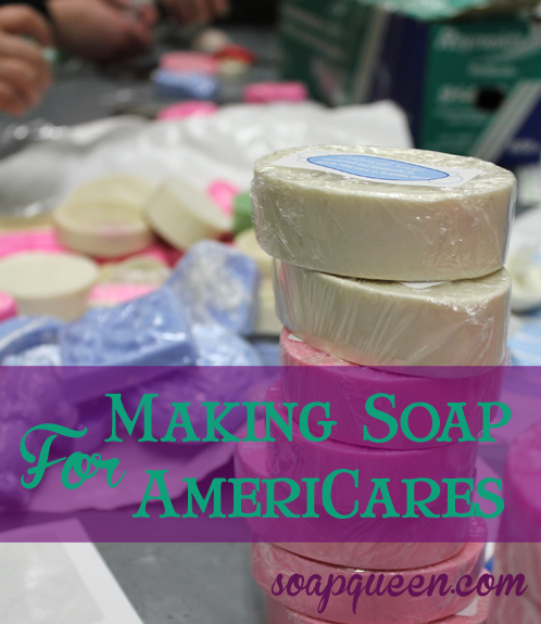 Making Soap for AmeriCares