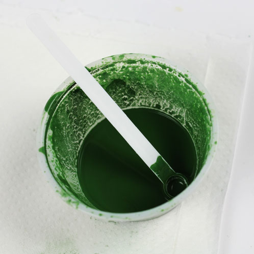 Mixing Alcohol and green oxide