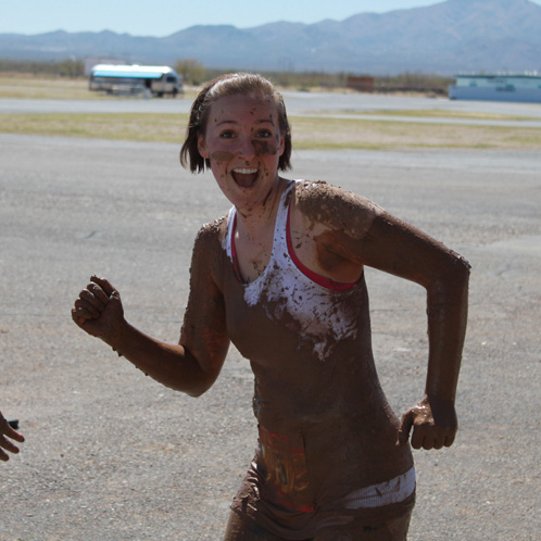 Post run muddy!