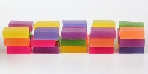 Lined Up Soap