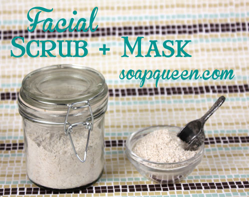 Oatmeal Facial Scrub and Mask Recipe