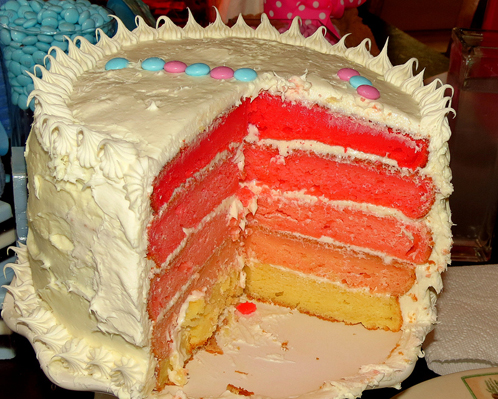 Cut cake