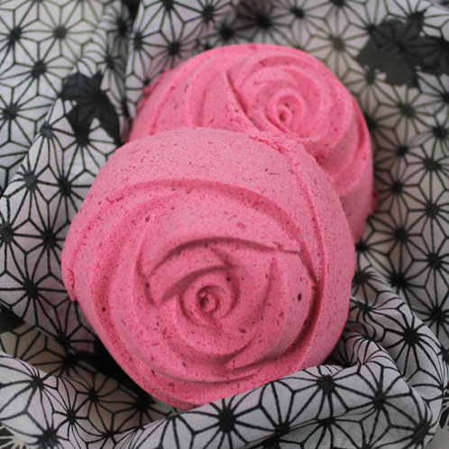 rose bath bomb