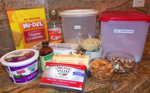 Cheesecake Ingredients