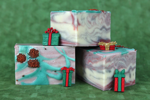 This Holly Berry Soap is perfect for the holidays! Learn how to make it in this easy to follow tutorial.