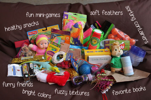 travel activity bags for toddlers