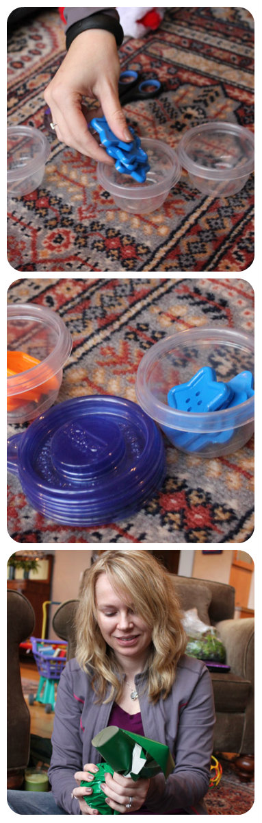 Making sorting containers