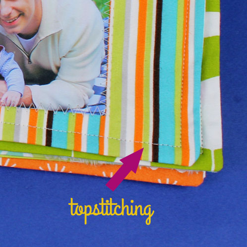 Topstitching