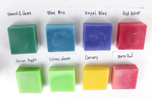 Use Our Soap Colorant chart to determine the best colorant for