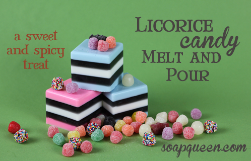 Licorice Candy Melt and Pour