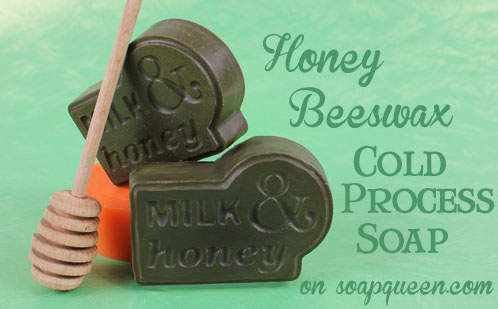 Honey Beeswax Cold Process Soap