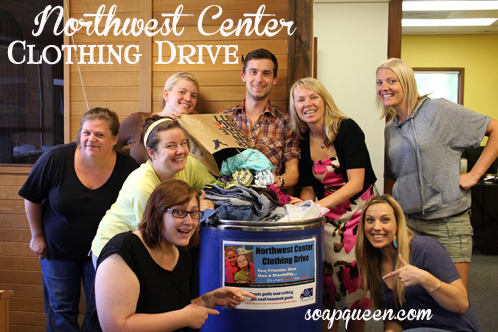 Northwest Center Clothing Drive