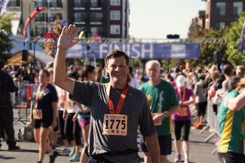 Norm at the finish line