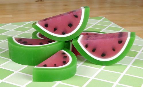 Watermelon Cold Process Soap Project