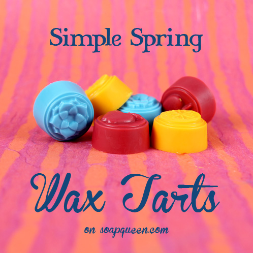 How to make Soy Wax Melts , Soy Wax Tarts in a mold tray 