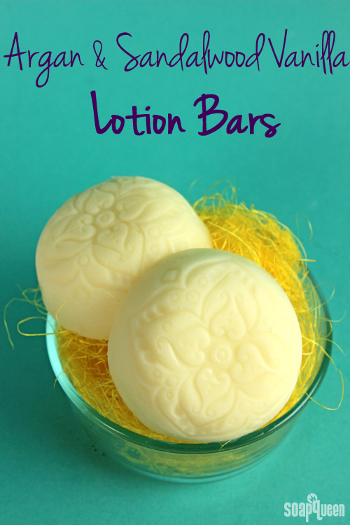 Argan & Sandalwood Vanilla Lotion Bar - Soap Queen