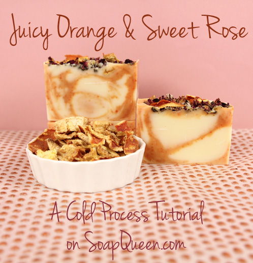 Juicy Orange & Sweet Rose Cold Process - Soap Queen