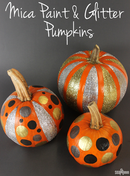 martha stewart glitter pumpkins