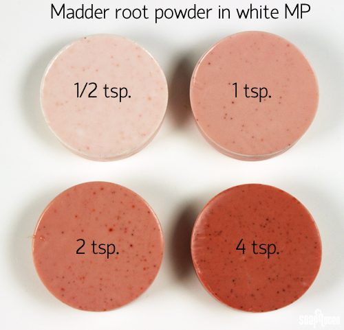 4 Ways to Make Naturally Pink Madder Root Soap Recipes